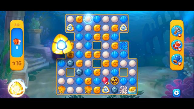 Fishdom - Puzzle Games | RKM Gaming | Aquarium Games | Fish Games | Level - 819 смотреть онлайн