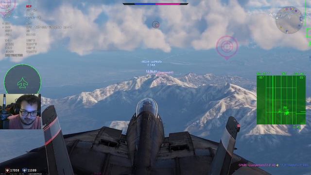 Phontomen's Twitch Channel: War Thunder: F14A TOMCAT (Stream 2) 2/2 смотреть онлайн