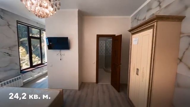 Аппартаменты Центр Сочи под аренду 24.2м2 с ремонтом 8 228 000 / аренда в Сочи смотреть онлайн