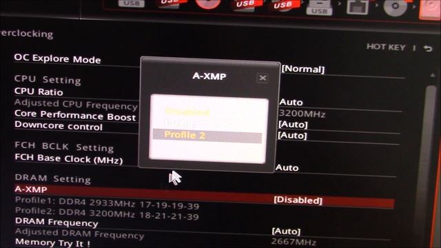 Как включить XMP режим Extreme Memory Profiles в мат. плате MSI X470 Gaming Pro. Разгон оперативы смотреть онлайн