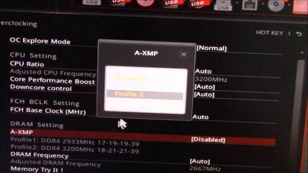 Как включить XMP режим Extreme Memory Profiles в мат. плате MSI X470 Gaming Pro. Разгон оперативы