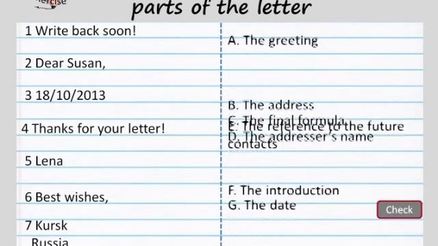 ЕГЭ: Как писать личное письмо? смотреть онлайн