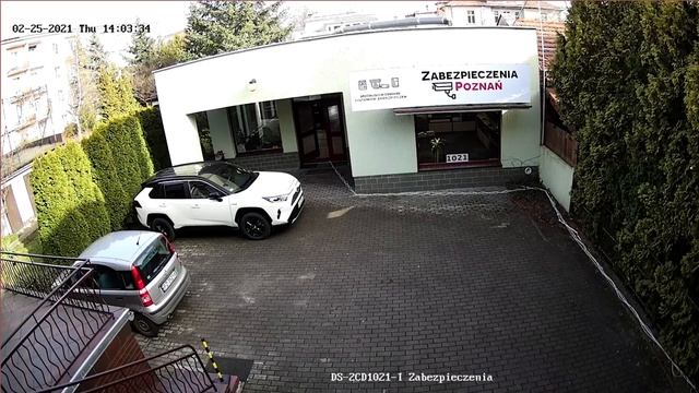 Test obrazu kamery IP Hikvision DS-2CD1021-I - obraz dzień / noc смотреть онлайн