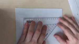 «Основные линии чертежа»