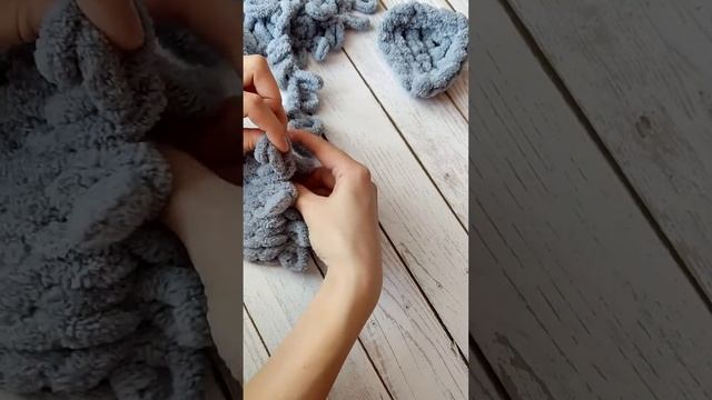 Ушки для балаклавы из Alize puffy?КРАСИВЫЕ И ОБЪЁМНЫЕ УШКИ КОШКИ?ушки для шапочки?вязаные ушки смотреть онлайн