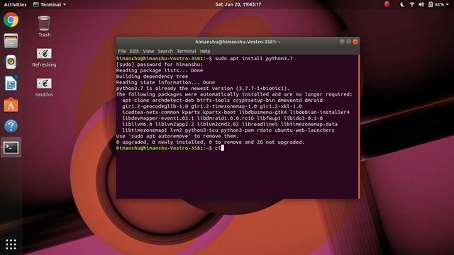 Installing python смотреть онлайн