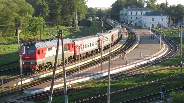 Вагон Псков – Сухум в составе поезда № 10 Псков – Москва смотреть онлайн