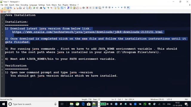 Java Installation - Windows 8 and 10 - Mithun Technologies - +91-9980923226 смотреть онлайн