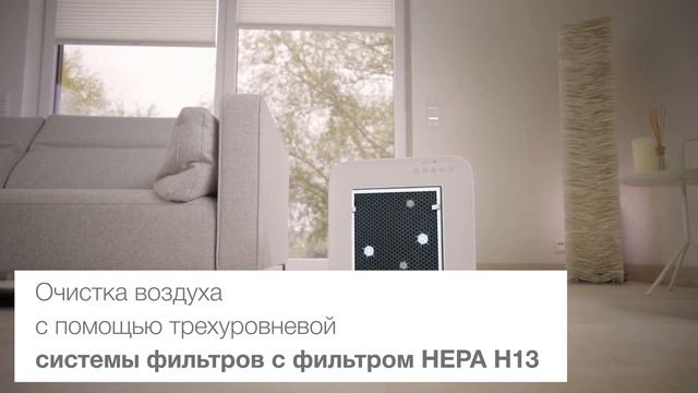 Воздухоочиститель Beurer LR 310 с трехслойной системой фильтрации и сенсорной технологией, до 54 м² смотреть онлайн