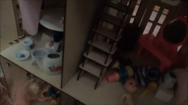 4 года / подарки на День рождение / кукольный домик из Rich Family смотреть онлайн