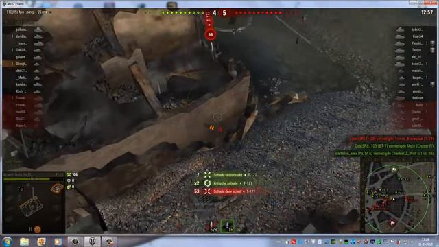 Lucky Cold Blooded Top Gun Run by Pz I C Ruinberg WoT World of Tanks смотреть онлайн