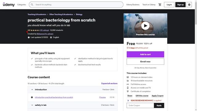 Udemy 100% FREE Courses With Certificates | Any Student | Learn Ethical Hacking, Python & More смотреть онлайн