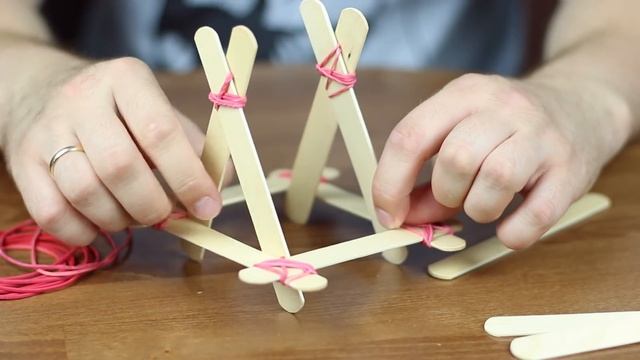 2 catapults out of popsicle sticks смотреть онлайн