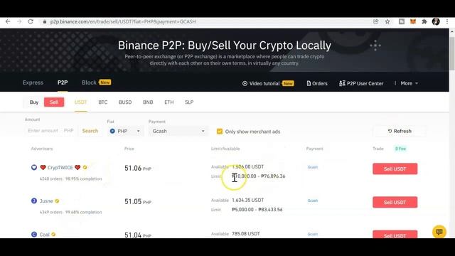 HOW TO WITHDRAW ON BINANCE P2P GAMIT ANG GCASH FOR BEGINNERS смотреть онлайн