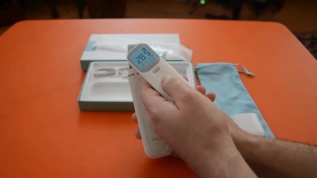 Anlan 45 ° C ультразвуковой скрабер, чистка лица ультразвук электрическая лопата для пилинга,