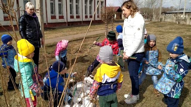 МБДОУ "Детский сад № 1", день открытых дверей "Квест прогулка" смотреть онлайн