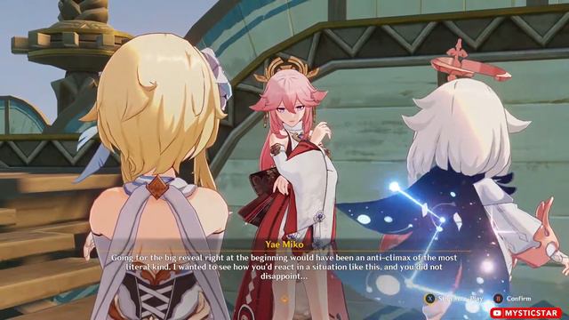 YAE MIKO leaves Sumeru | Genshin Impact смотреть онлайн