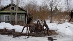 ПАУК ГРЕННИ НАПАЛ НА МЕНЯ. ГРЕННИ В ЗАБРОШЕННОЙ ДЕРЕВНЕ (ЧАСТЬ 2). GRANNY В РЕАЛЬНОЙ ЖИЗНИ