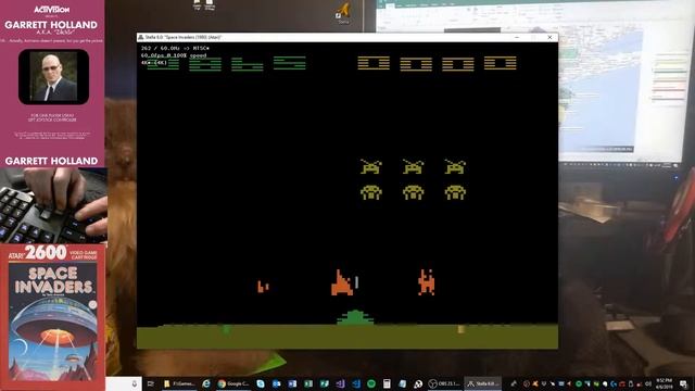 Space Invaders - Atari 2600 EMU - Game 7 A/A - 1,305 смотреть онлайн
