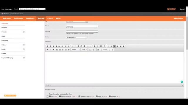 Webshop - part 1, creating and managing categories смотреть онлайн
