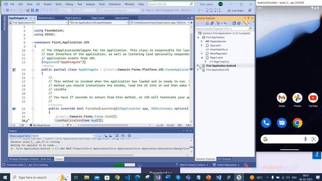 Xamarin Forms: How to set up & create sample project tutorial | Bestdotnettraining смотреть онлайн