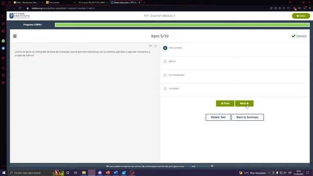 FP1 EXAMEN MODULO 1 / CISCO NETWORK смотреть онлайн