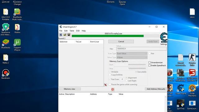 как получить много денег в мафии 2 через програму Cheat Engine смотреть онлайн