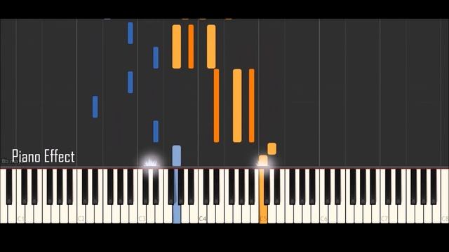 Owl City -  Silhouette (Piano Tutorial Synthesia)