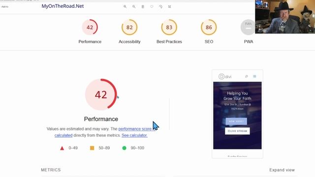 Kadence vs Divi Google lighthouse Results смотреть онлайн