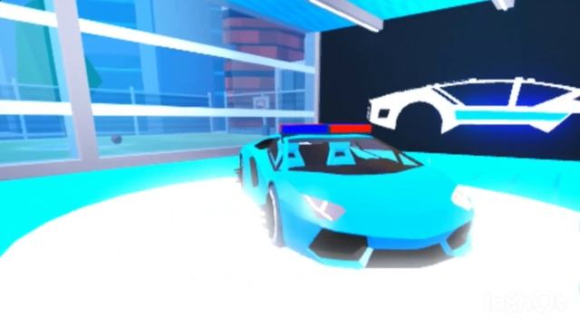 Трек Синий Lamborghini | Анимация Jail Break | roblox смотреть онлайн