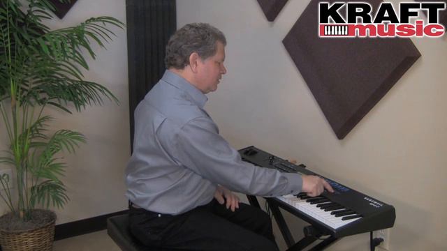 Kraft Music - Kurzweil SP4-7 Stage Piano Demo with Chris Martirano смотреть онлайн