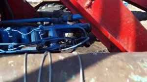 Поменяли топливную на т 40. замена паразитки. заводим т 40.