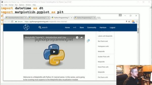 Intro and Getting Stock Price Data - Python Programming for Finance p.1