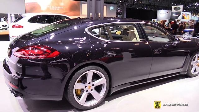 2015 Porsche Panamera Turbo S Executive - Exterior Walkaround - 2015 New York Auto Show смотреть онлайн