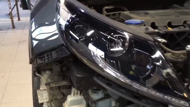 Kia Sportage замена линз диодные линзы тюнинг фар смотреть онлайн