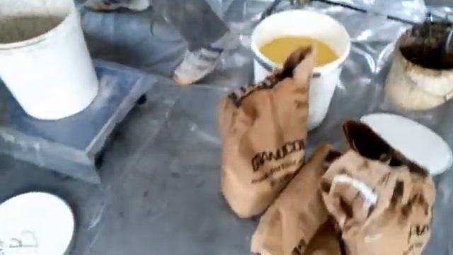 Укладка полимерного покрытия 