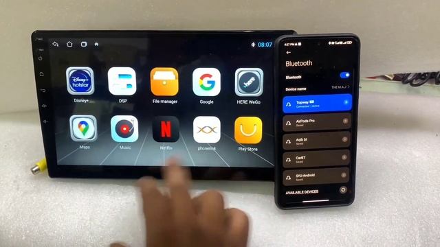 How to Connect Use Apple Carplay in TS7 Android Car stereo.Wireless Carplay connection with Tlink5 смотреть онлайн