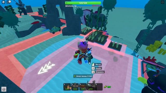 НА МЕНЯ НАПАЛИ ЗОМБИ ? | Roblox Tower Defense Simulator смотреть онлайн