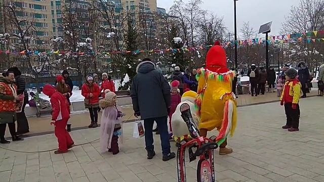 Праздник масленицы в Зеленограде смотреть онлайн