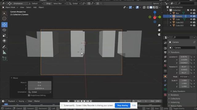 Blender: Camera View & Save as Image смотреть онлайн