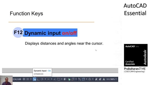 14.Function Keys - F11, F12 | AutoCAD 2022 | English смотреть онлайн