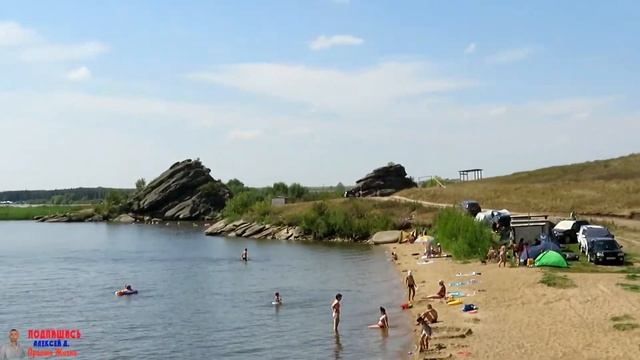 Красоты Алтайского края. село Саввушка . озеро Колыванское. смотреть онлайн