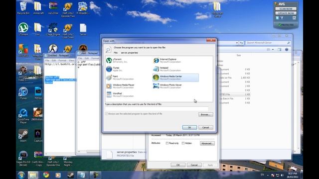 How to make Minecraft CraftBukket server on win7 смотреть онлайн