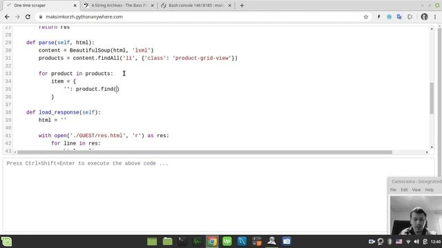 Web scraping tutorial | Scraping e-commerce site | Python + Requests + BeautifulSoup смотреть онлайн