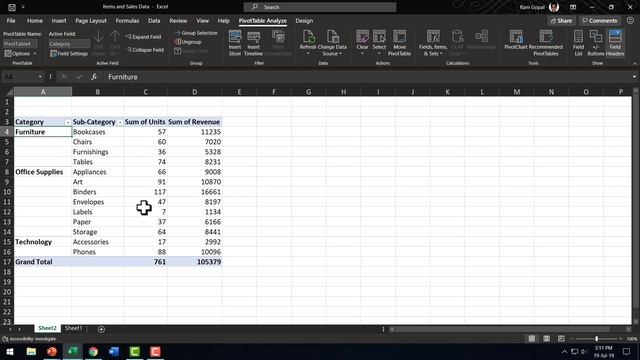 Excel Pivot Table Design Tricks смотреть онлайн