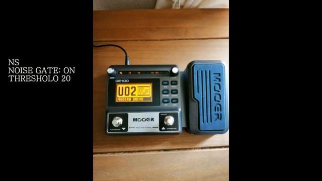 MOOER GE100 Sound lead hay смотреть онлайн