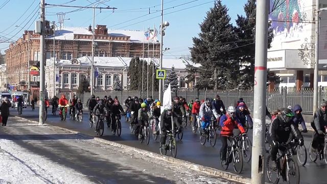 Зимний велопарад 27.01.18 смотреть онлайн
