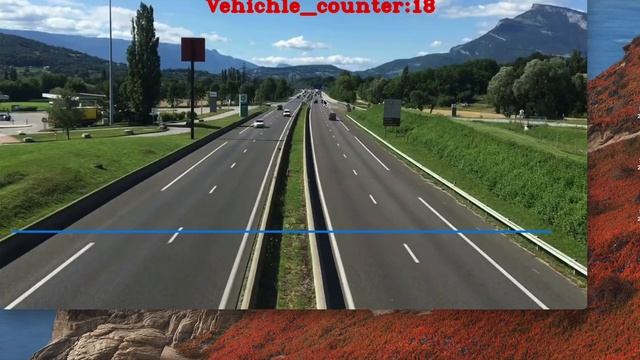 Vehicle counter opencv python смотреть онлайн