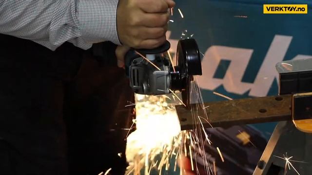 Makita 40V MAX vinkelsliper GA005G смотреть онлайн