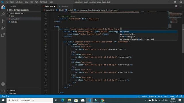 navbar final - bootstrap смотреть онлайн